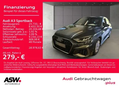 Usata Audi A3 S-Line 116 CV (85 kW) 2023 Grigio Berlina