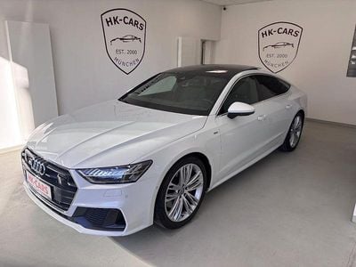 Gebraucht Audi A7 Sportback Basis 340 PS (250 kW) 2018 Gletscherweiß metallic Kleinwagen