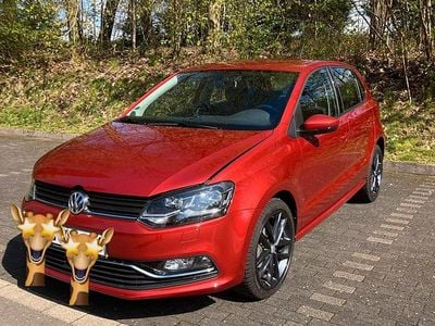 Gebraucht VW Polo 110 PS (80 kW) 2015 Rot Kleinwagen