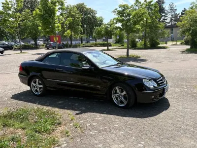 Brugt Mercedes CLK280 Avantgarde 231 HK (169 kW) 2005 Sort Cabriolet