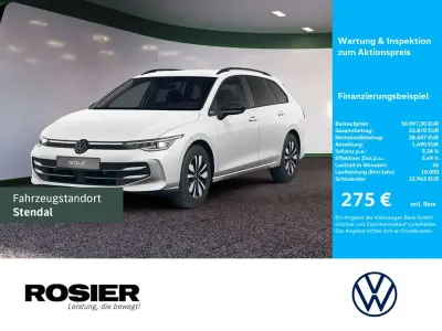 Gebraucht VW Golf VIII Goal 150 PS (110 kW) 2025 Oryxweiss perlmutteffekt Kombi
