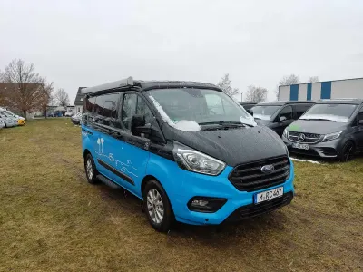 Gebraucht Ford Transit Custom Nugget 185 PS (136 kW) 2021 Schwarz Van / Kleinbus