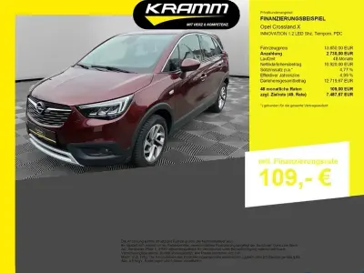 Usata Opel Crossland X Innovation 110 CV (80 kW) 2017 Marrone SUV