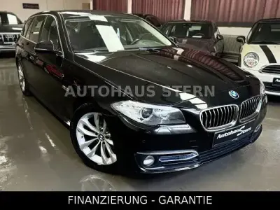 Gebraucht BMW 520 Luxury Line 190 PS (139 kW) 2015 Schwarz Kombi