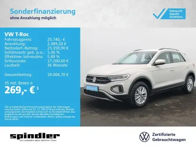 Gebraucht VW T-Roc Life 150 PS (110 kW) 2024 Ascotgrau SUV
