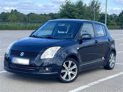 Gebraucht Suzuki Swift 92 PS (67 kW) 2008 Schwarz Kleinwagen