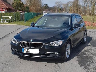 Second-hand BMW 320 Luxury Line 184 CP (135 kW) 2013 Negru Break
