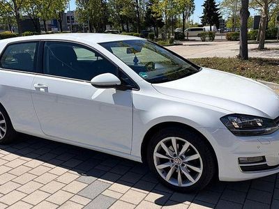 Usata VW Golf VII Highline 125 CV (91 kW) 2017 Bianco Berlina