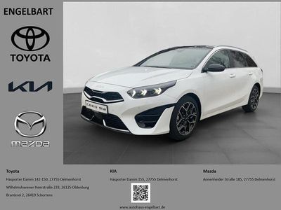 Deluxe white metallic Gebraucht 2024 Kia Ceed Sportswagon GT-Line Kombi | 30.990 € (Teuer)