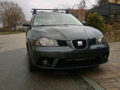 gebraucht Seat Ibiza 6L 1.6 liter Benziner mit LPG Anlage 2007 Anthrazit