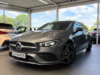 Gebraucht Mercedes CLA200 AMG line 163 PS (119 kW) 2020 Grau Coupé