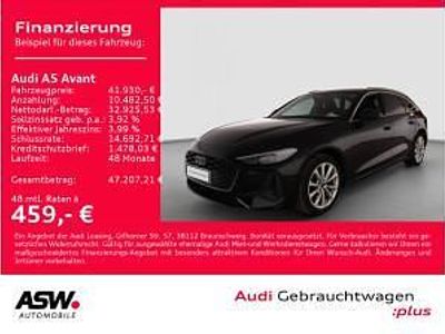 Gebraucht Audi A5 204 PS (150 kW) 2025 Schwarz (mythosschwarz metallic) Kombi