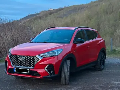 Gebraucht Hyundai Tucson Turbo 177 PS (130 kW) 2019 Rot SUV