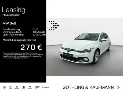 Gebraucht VW Golf VIII Style 131 PS (96 kW) 2024 Weiß Limousine