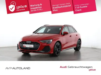 Brugt Audi A3 S-Line 116 HK (85 kW) 2024 Rød Sedan