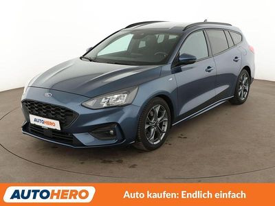 Second-hand Ford Focus ST-Line 120 CP (88 kW) 2020 Albastru Break