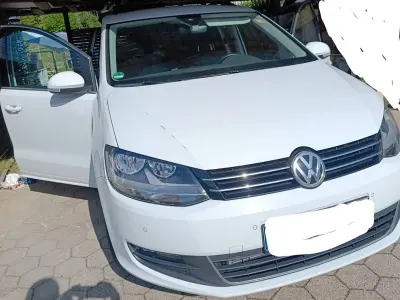 Gebraucht VW Sharan 150 PS (110 kW) 2019 Weiß Van / Kleinbus