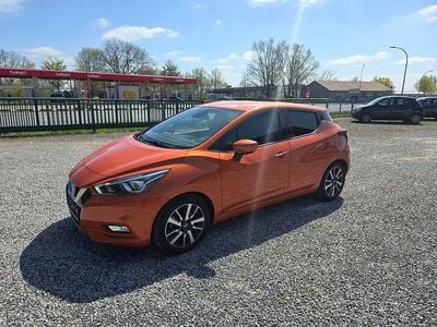 Second-hand Nissan Micra N-Connecta 90 CP (66 kW) 2017 Portocaliu Hatchback