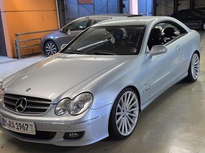 Gebraucht Mercedes CLK350 Avantgarde 272 PS (200 kW) 2006 Blau Coupé