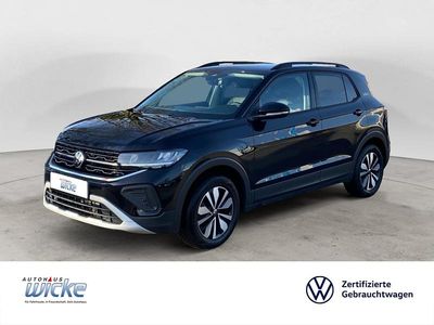 Gebraucht VW T-Cross Goal 95 PS (69 kW) 2024 Deep black perleffekt SUV