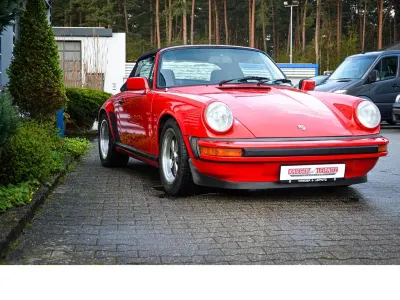 Gebraucht Porsche 911SC 179 PS (131 kW) 1983 Rot Cabrio