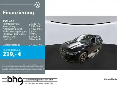 Gebraucht VW Golf VIII Style 131 PS (96 kW) 2024 Schwarz Limousine
