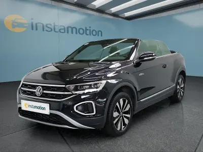Gebraucht VW T-Roc Cabriolet 116 PS (85 kW) 2025 Schwarz Cabrio