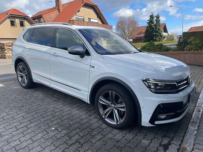 Gebraucht VW Tiguan Allspace R-line 239 PS (175 kW) 2018 Weiß SUV