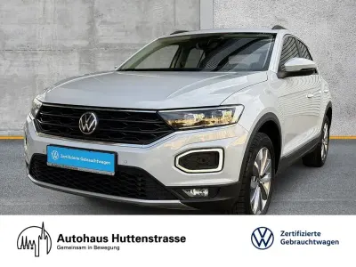 Gebraucht VW T-Roc Style 150 PS (110 kW) 2021 White silver metallic SUV