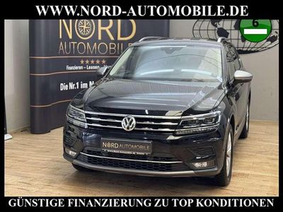 Deep black perleffek (metallic) Gebraucht 2022 VW Tiguan Allspace Highline SUV | 27.990 € (Superpreis)