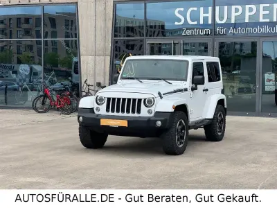 Gebraucht Jeep Wrangler Unlimited 200 PS (147 kW) 2014 Weiß SUV