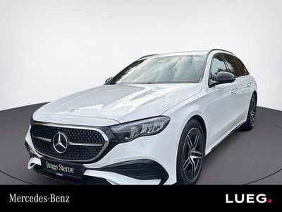 Gebraucht Mercedes E220 Advanced 197 PS (144 kW) 2024 Unilack polarweiß Kombi