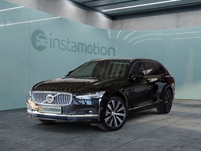 gebraucht Volvo V90 V90B4 Diesel Inscription Mild-Hybrid EURO 6d Head-Up Kindersitze BLIS 360°