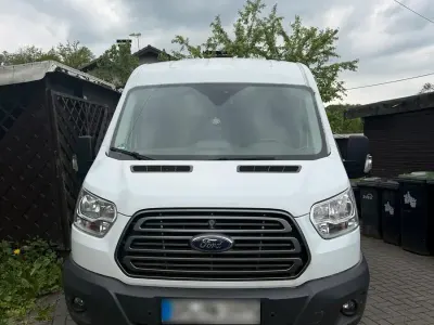 Gebraucht Ford Transit 170 PS (125 kW) 2018 Weiß Van / Kleinbus