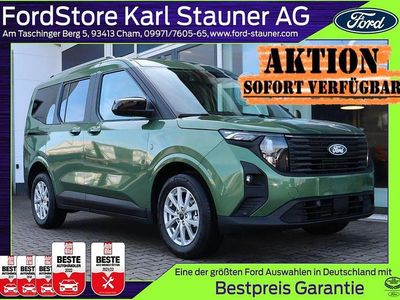 Neu Ford Tourneo Courier Titanium 125 PS (91 kW) 2026 Bursting green metallic Van / Kleinbus
