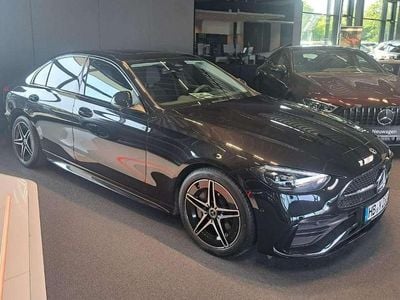 Gebraucht Mercedes C220 AMG line 200 PS (147 kW) 2024 Schwarz Limousine