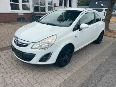 Gebraucht Opel Corsa 80 PS (58 kW) 2010 Weiß Kleinwagen