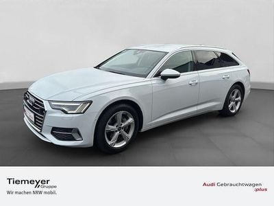 Gebraucht Audi A6 Sport 204 PS (150 kW) 2023 Gletscherweiß metallic Kombi