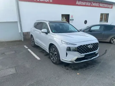 Usata Hyundai Santa Fe Signature 201 CV (147 kW) 2021 Bianco SUV