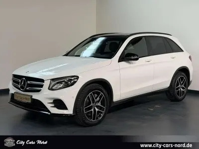 Używany Mercedes GLC250 AMG 211 KM (155 kW) 2019 Biały SUV