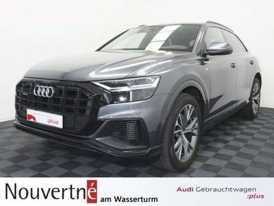 gebraucht Audi Q8 55 TFSI quattro 3x S-Line BuO AHK 21"