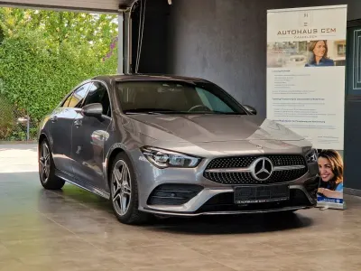 Brugt Mercedes CLA220 AMG line 190 HK (139 kW) 2019 Grå Sedan