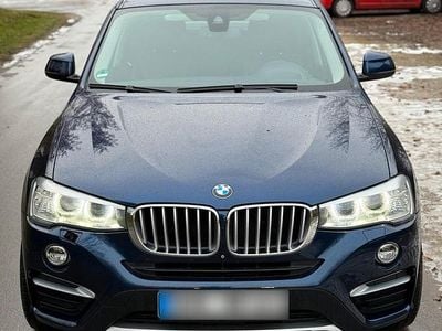 Usata BMW X4 190 CV (139 kW) 2014 Blu SUV