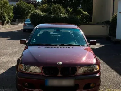 Brugt BMW 330 Exclusive 231 HK (169 kW) 2003 Rød Sedan
