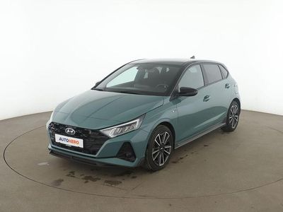 Gebraucht Hyundai i20 N Line 101 PS (74 kW) 2021 Grün Kleinwagen