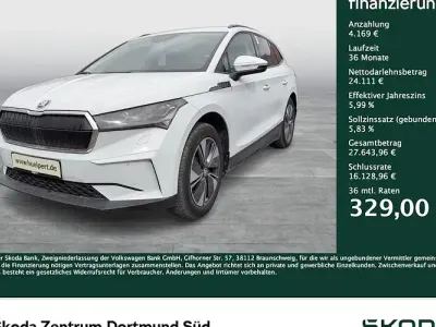 Gebraucht Skoda Enyaq iV Suite 132 kW (180 PS) 2022 Weiß SUV