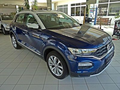 Second-hand VW T-Roc Style 150 CP (110 kW) 2018 Albastru SUV