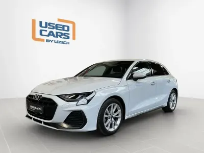 Używany Audi A3 S-line plus 150 KM (110 kW) 2025 Biały Sedan/Limuzyna