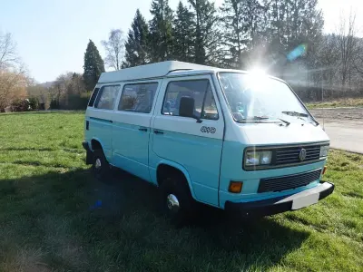Brugt VW T3 95 HK (69 kW) 1989 Blå Van