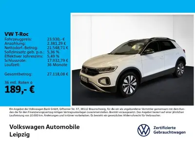 Gebraucht VW T-Roc Goal 116 PS (85 kW) 2025 Weiß SUV